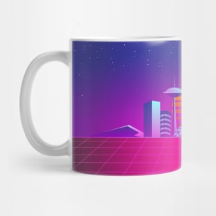 Synthwave 80's neon Mug